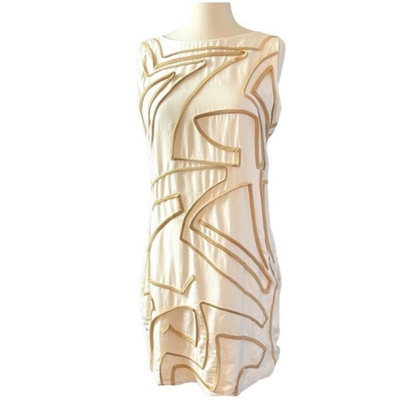 PIAZZA SEMPIONE MINI SHIFT DRESS SIZE 4 - Picture 3 of 9